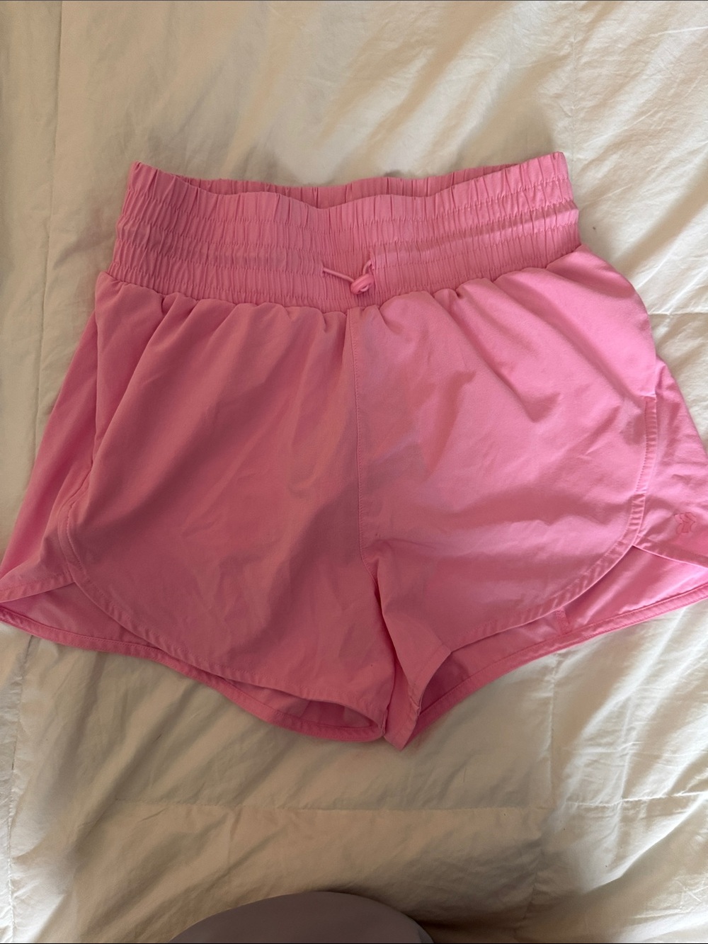 all in motion Pink Smocked Waist Athletic Shorts
